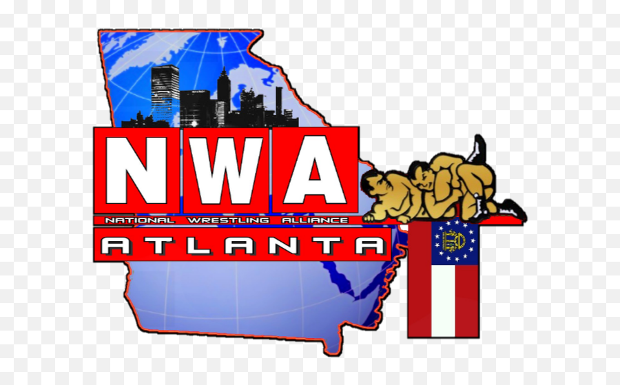 Full Logo Set For My Nwa Atlanta Gonna Do A Mid Atlantic - National Wrestling Alliance New Logo Emoji,Nwa Logo