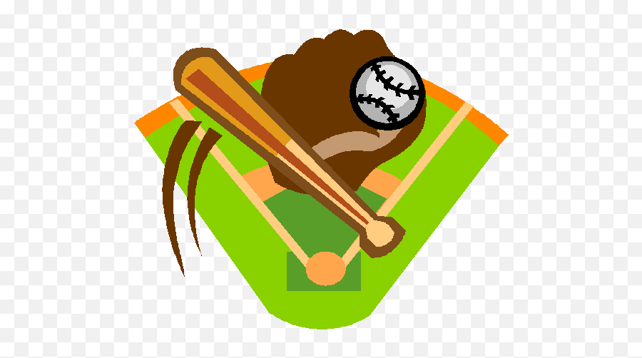 Softball Field Clipart Free Clipart - Clip Art Baseball Softball Emoji,Softball Clipart