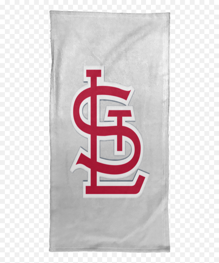 Official St Louis Cardinals Stl Logo Hand Towel - 15x30 Vertical Emoji,Stl Logo