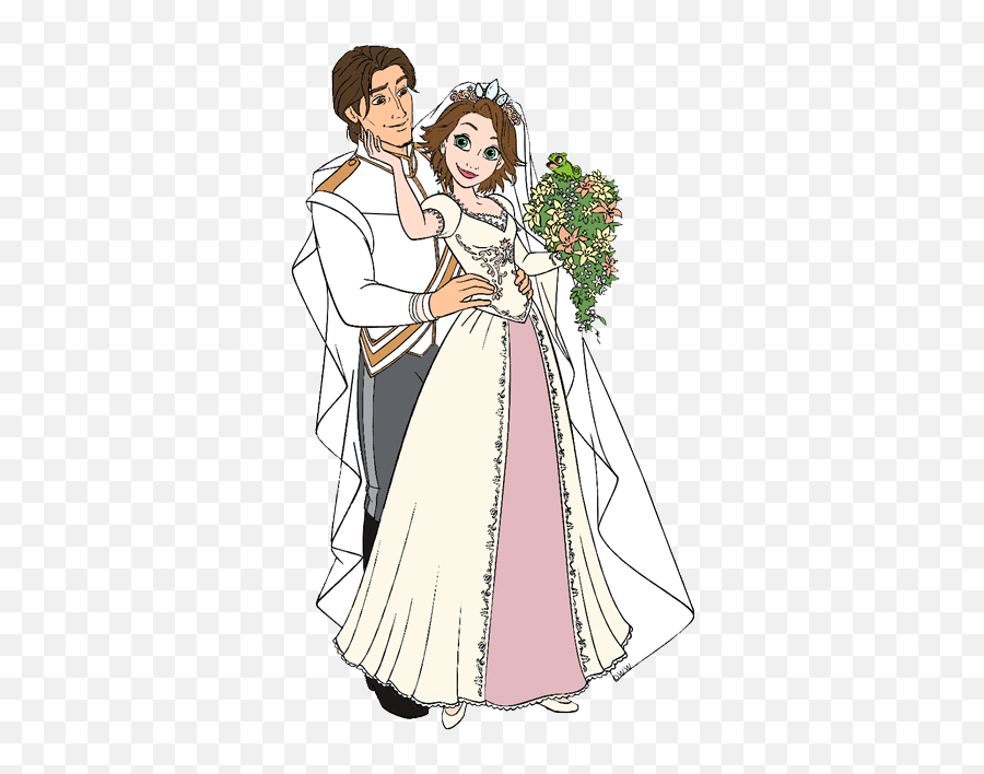 Disney Weddings Clip Art 3 Disney Clip Art Galore - Tangled Wedding Clip Art Emoji,Weddings Clipart Free