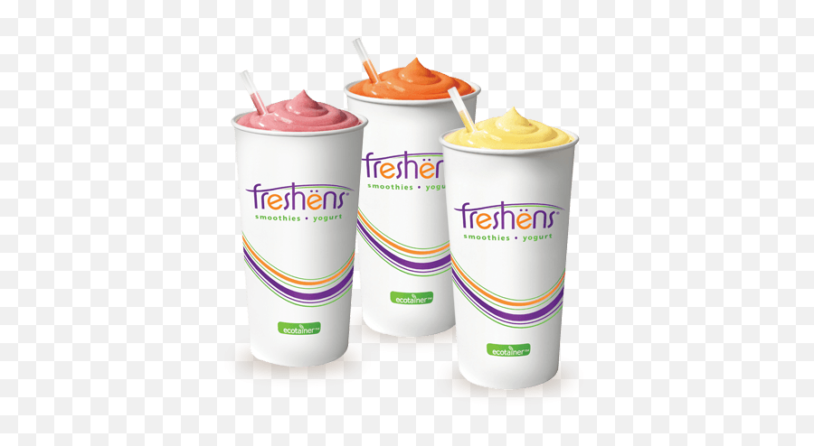 Which Fast - Food Smoothies Are Actually Healthy Smoothie Freshens Smoothie Sizes Emoji,Smoothie King Logo