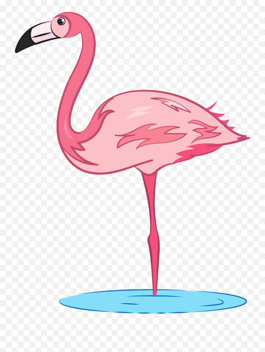 Flamingo Clipart - Flamingo Clipart Emoji,Flamingo Clipart