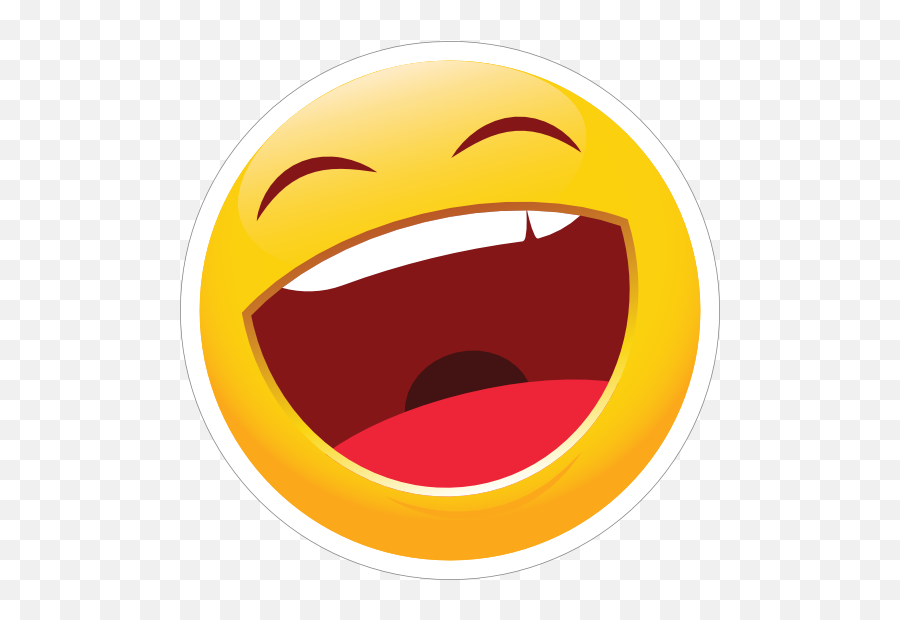 Cute Laughing Emoji Sticker - Laughing Emoji Sticker,Laughing Emoji Png