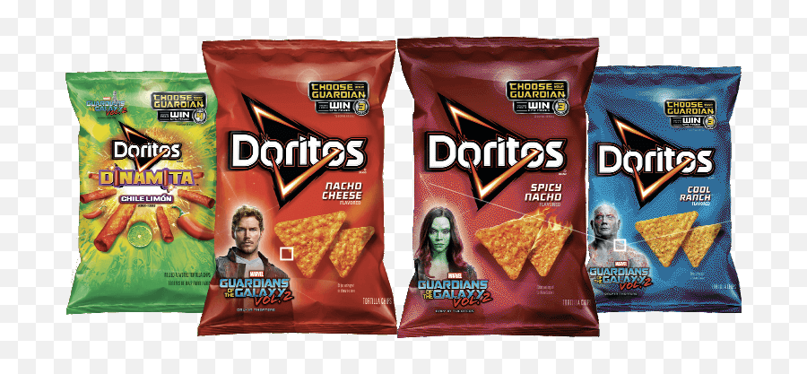 Download Doritos Guardians Of The Galaxy Bags - Doritos Doritos Guardians Of The Galaxy Emoji,Doritos Logo
