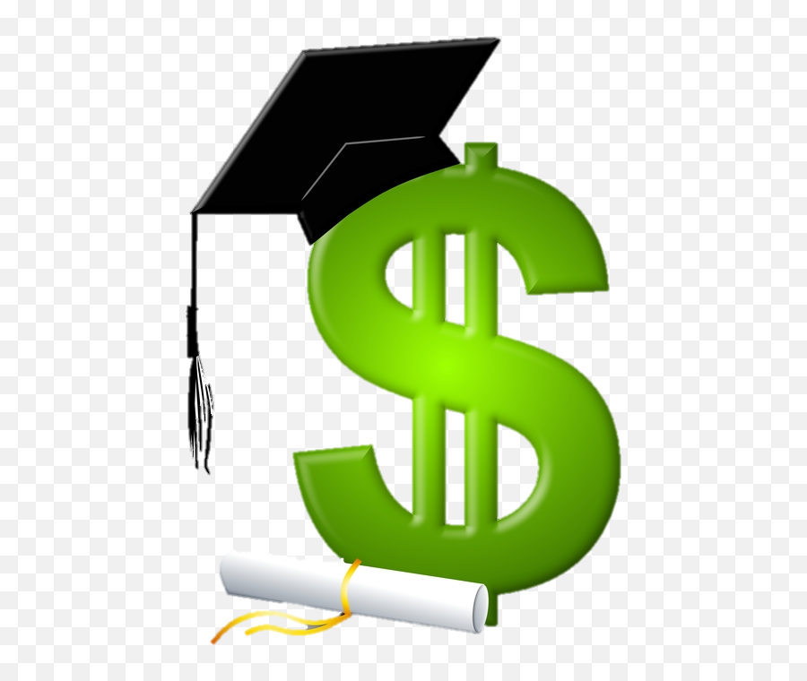 Library Of College Money Black And White Download Png Files - Scholarship Clipart Emoji,College Clipart