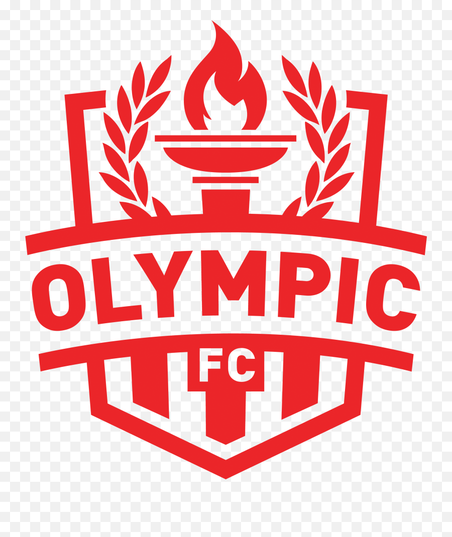 Download Hd Olympic Logo Red - Brisbane Olympic Fc Emoji,Olympic Logo