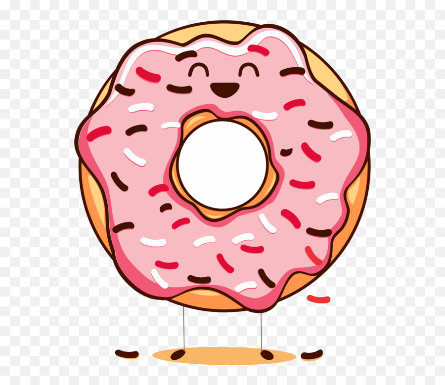 Simpsons Donut Transparent Background - Novocomtop Emoji,Doughnuts Clipart