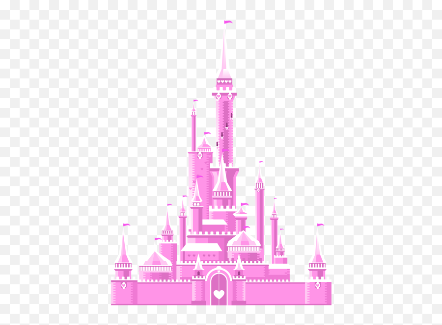Pink Castle Png Clipart Picture - Pink Castle Background Png Emoji,Castle Png