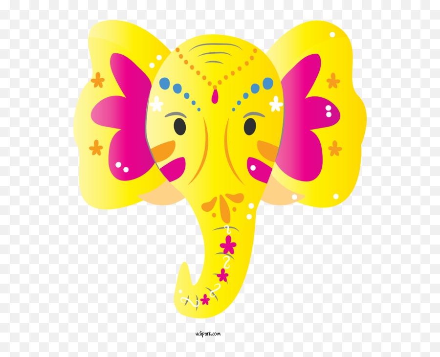 Holidays Hathi Jr Indian Elephant Elephant For Holi - Holi Emoji,Indian Elephant Clipart