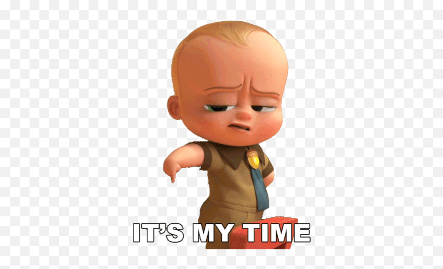 Its My Time Boss Baby Sticker - Its My Time Boss Baby Emoji,John Cena Transparent Gif
