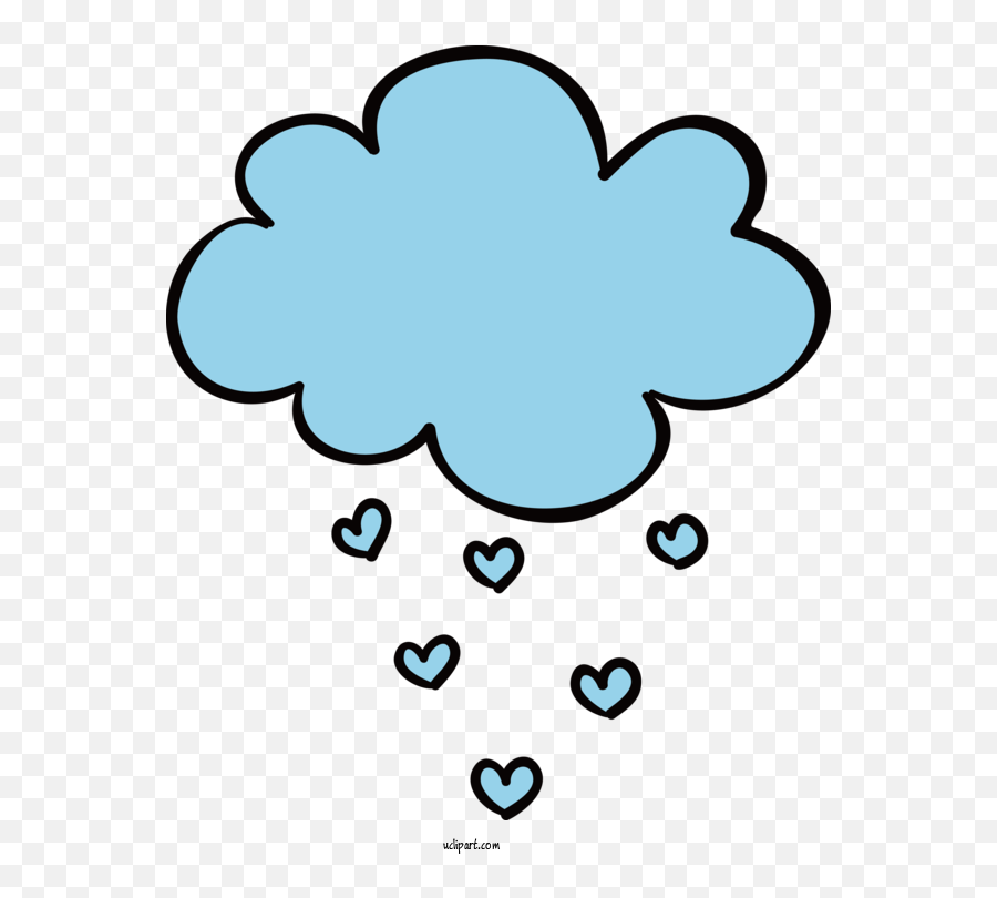 Weather Sticker Drawing Sticker Art For Cloud - Cloud Emoji,Cloud Background Clipart