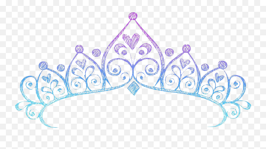 Download Tiara Crown Drawing Princess - Princess Drawing Of Crown Emoji,Tiara Clipart