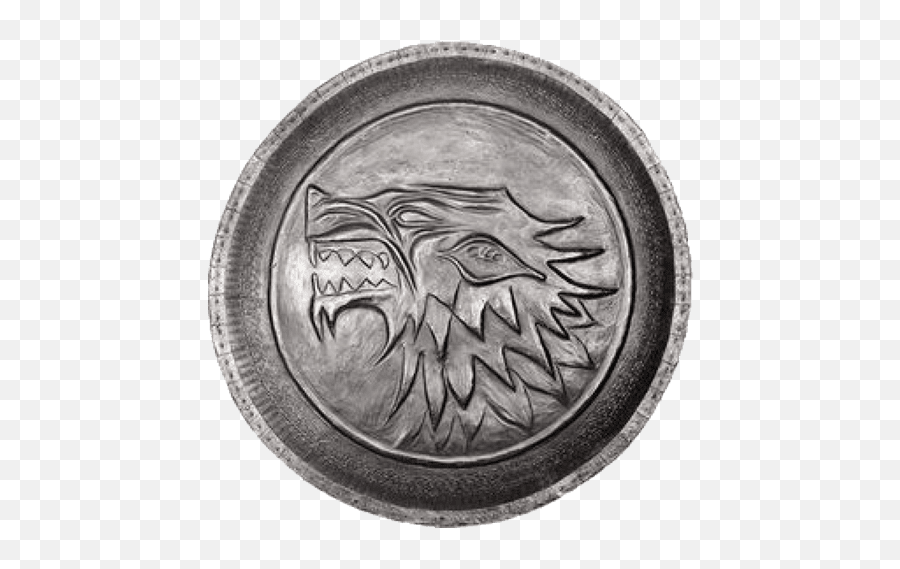 Game Of Thrones - Stark Shield Pin Replica Zing Pop Emoji,Game Of Thrones Stark Logo