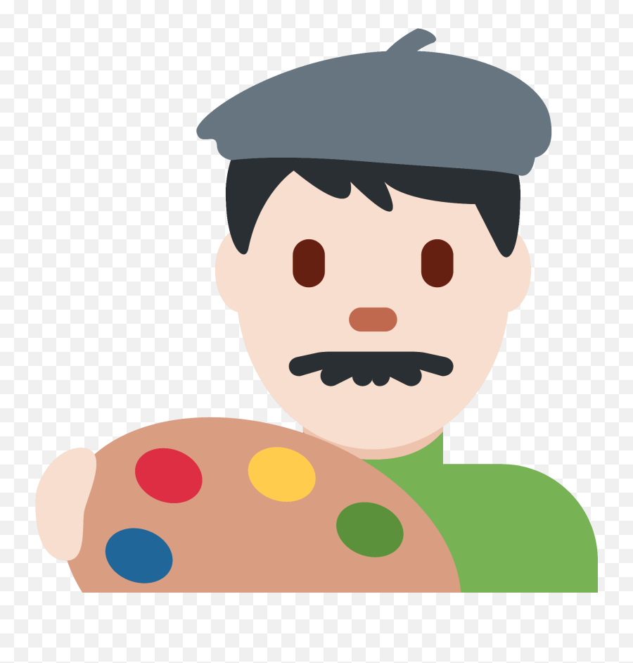 Man Artist Emoji Clipart Free Download Transparent Png,Beret Clipart