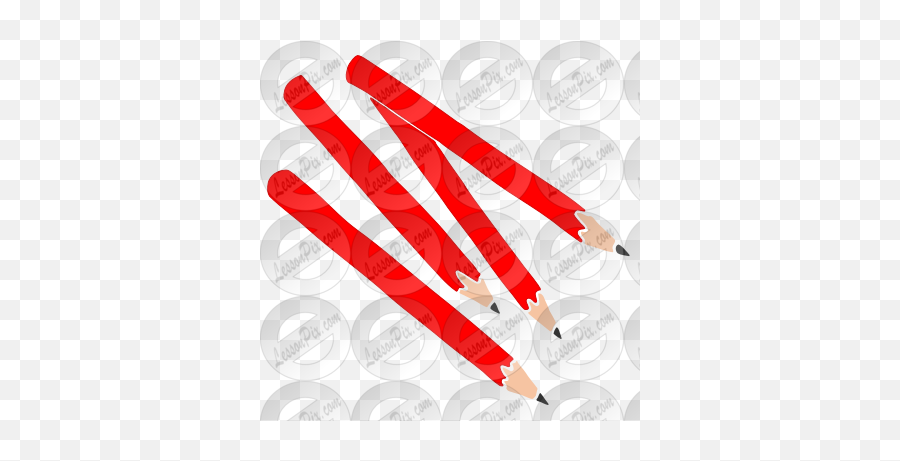 Pencils Stencil For Classroom Therapy Use - Great Pencils Horizontal Emoji,Pencils Clipart