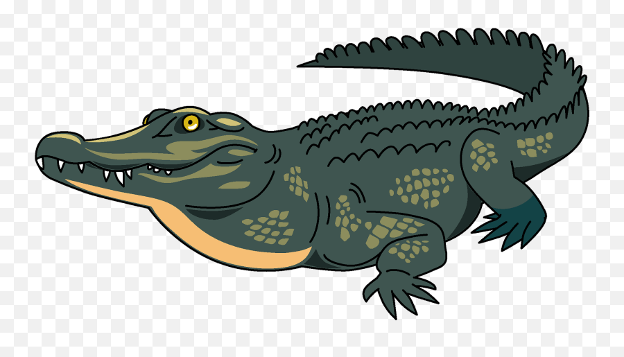 Crocodile Clipart - Clipart Picture Of Crocodile Emoji,Crocodile Clipart