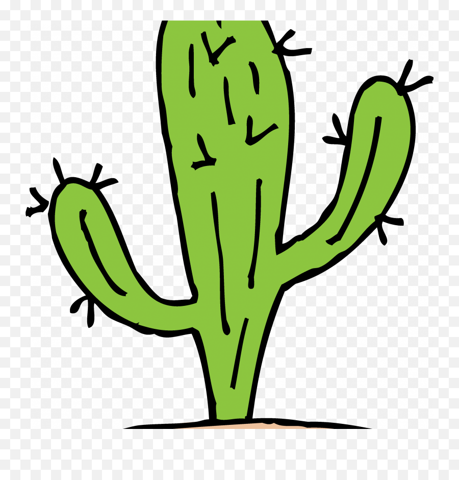 Cactus Clipart New Mexico Pencil - Catus Clipart Black And White Emoji,Cactus Clipart Black And White