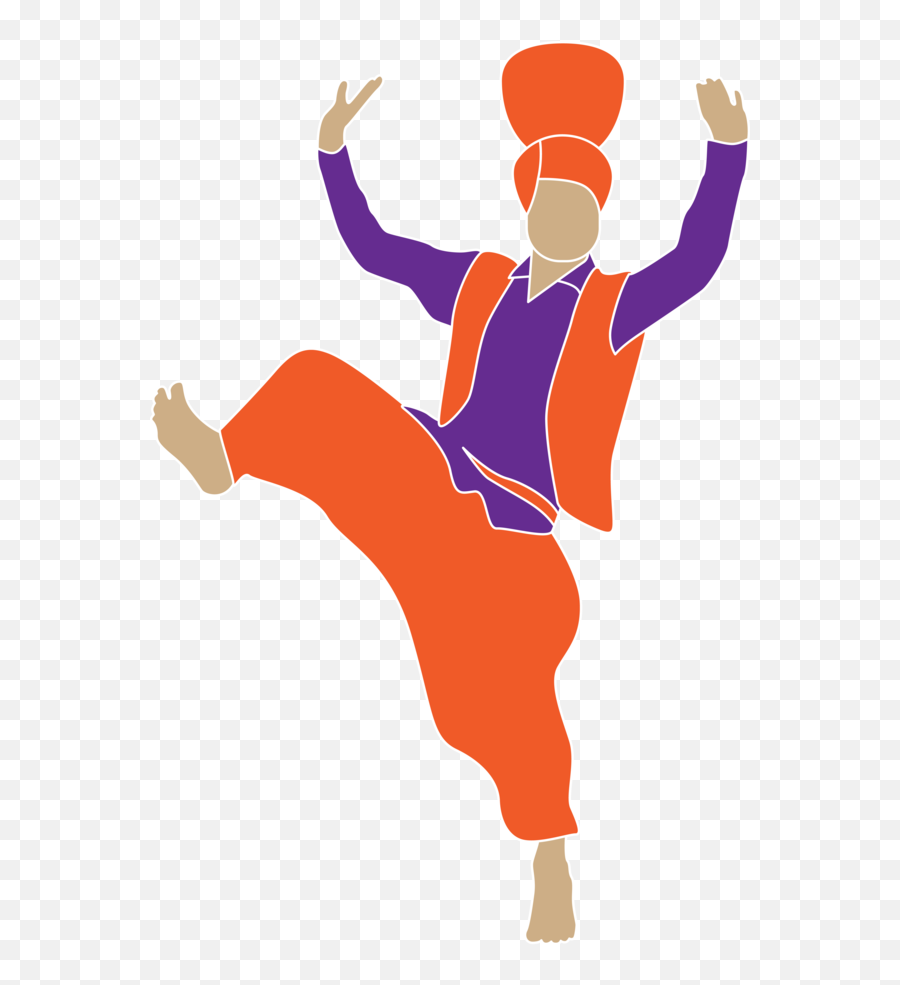 Download Lohri Dancer Dance Athletic Move For Happy Holiday - Lohri Dance Png Emoji,Dance Png