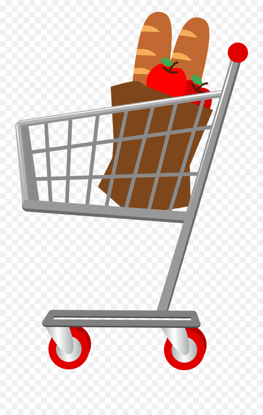 Shopping Cart Clipart - Empty Emoji,Shopping Cart Clipart