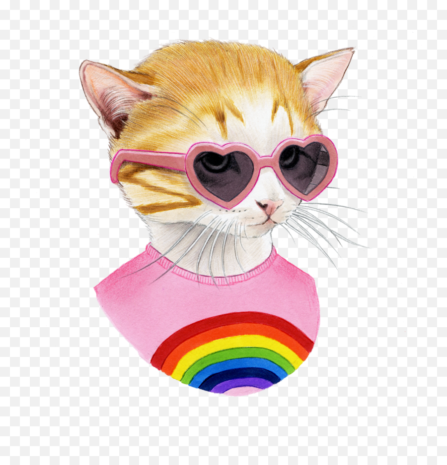 Kitten - Ryan Berkley Artwork Emoji,Kitten Png