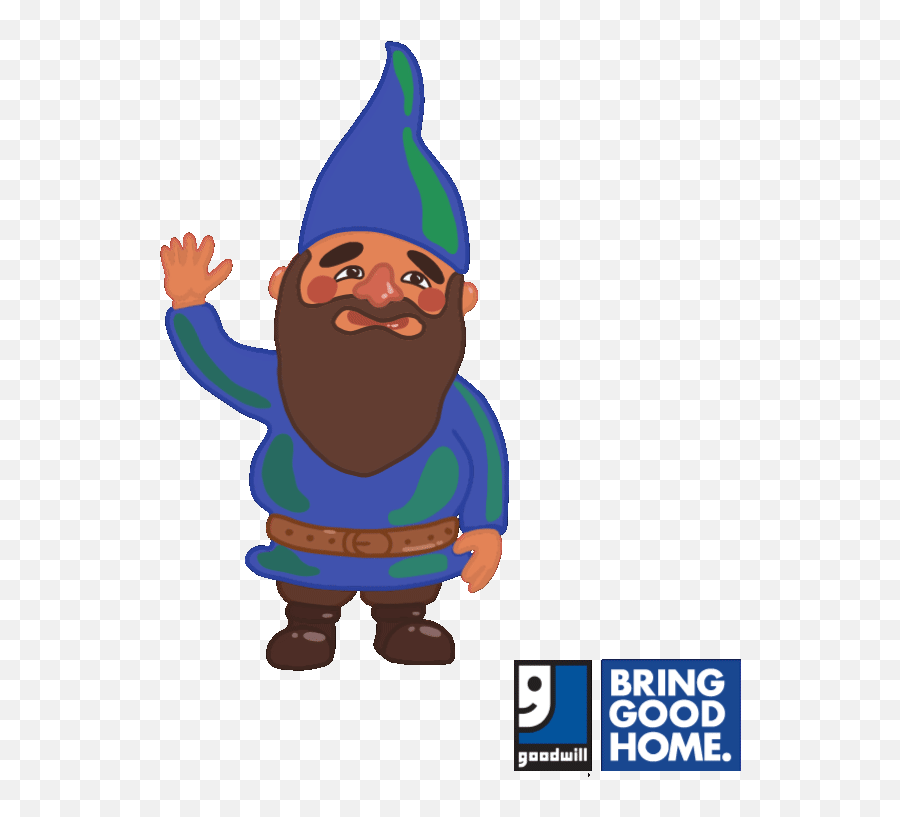 Gnome Gif - Garden Gnome Animation Gif Transparent Emoji,Gnome Meme Png