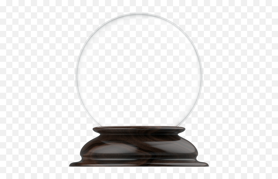 Empty Transparent Snow Globe - Clipart Snow Globe Png Emoji,Snow Globe Clipart