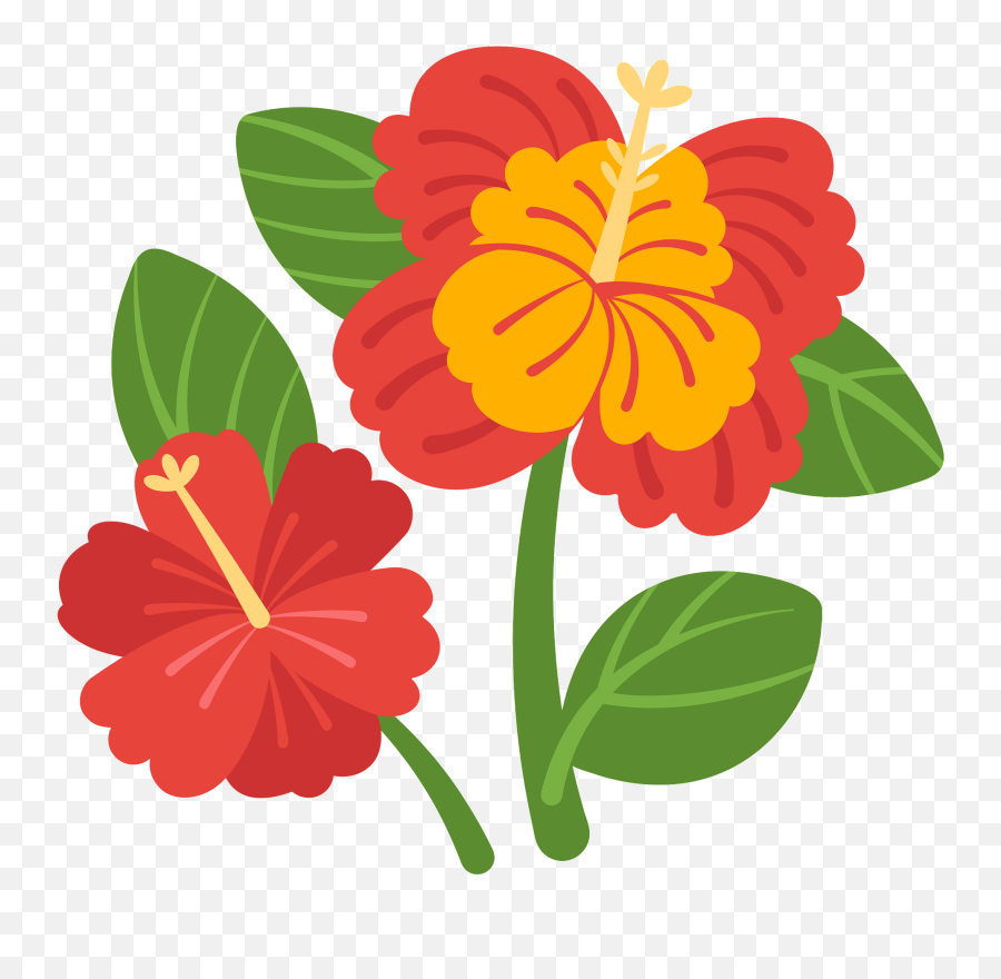 Hibiscus Clipart Free Download Transparent Png Creazilla - Hibisus Clipart Emoji,Hibiscus Clipart