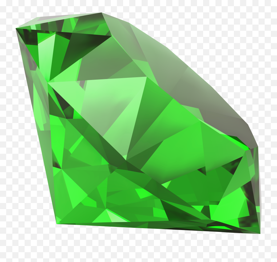 Emerald Stone Transparent Background Png Mart - Emerald Png Emoji,Crystal Transparent Background