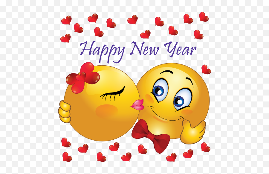 Download Hd Animated Happy New Year Clipart - Happy New Year Smiley Happy New Year Emoji,Happy New Year Clipart