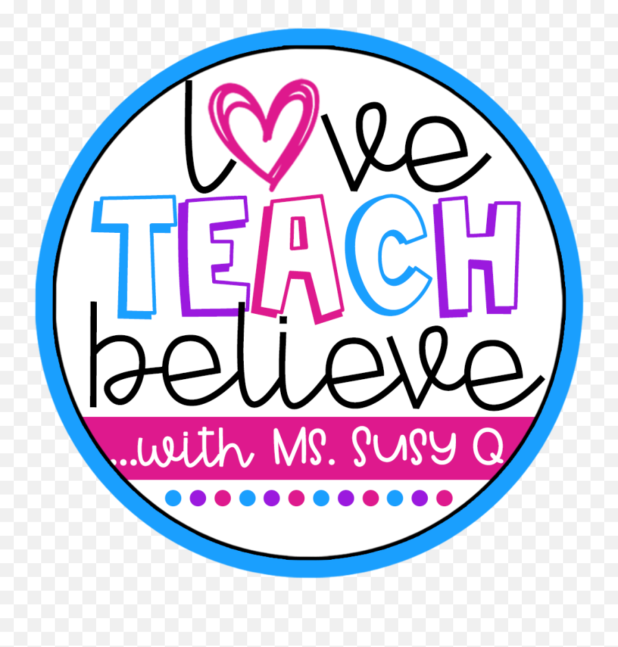 Love Teach Believe With Susie Q Designs By Kassie - Girly Emoji,Custom Youtube Logo
