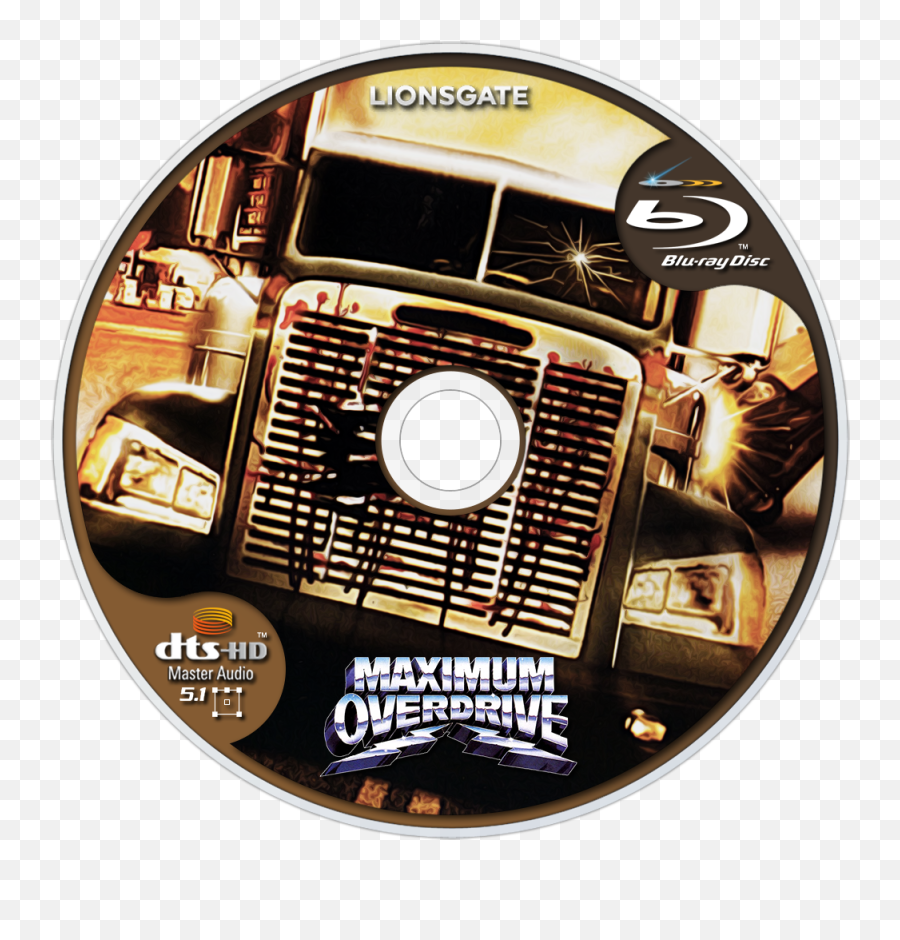 Download Maximum Overdrive Bluray Disc - Maximum Overdrive Dvd Movie Emoji,Bluray Logo