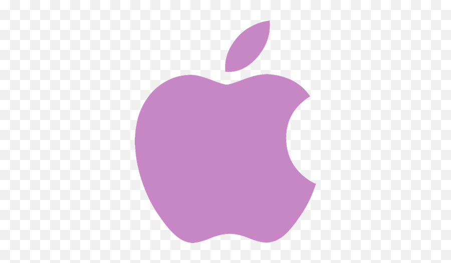 Iphone Logo Png Transparent Background - Transparent Purple Apple Logo Emoji,Iphone Logo