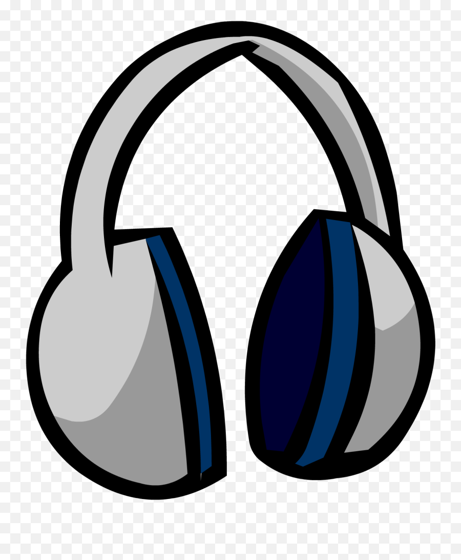 Download Blue Headphones Icon Png Png - Club Penguin Png Headphone Emoji,Headphones Icon Png