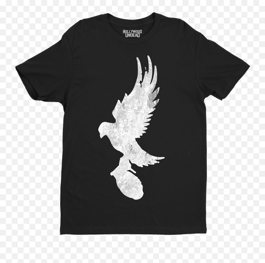 Dove Grenade Tee Apparel Hollywood Undead - Lil Sebastian Shirt Emoji,Grenade Transparent