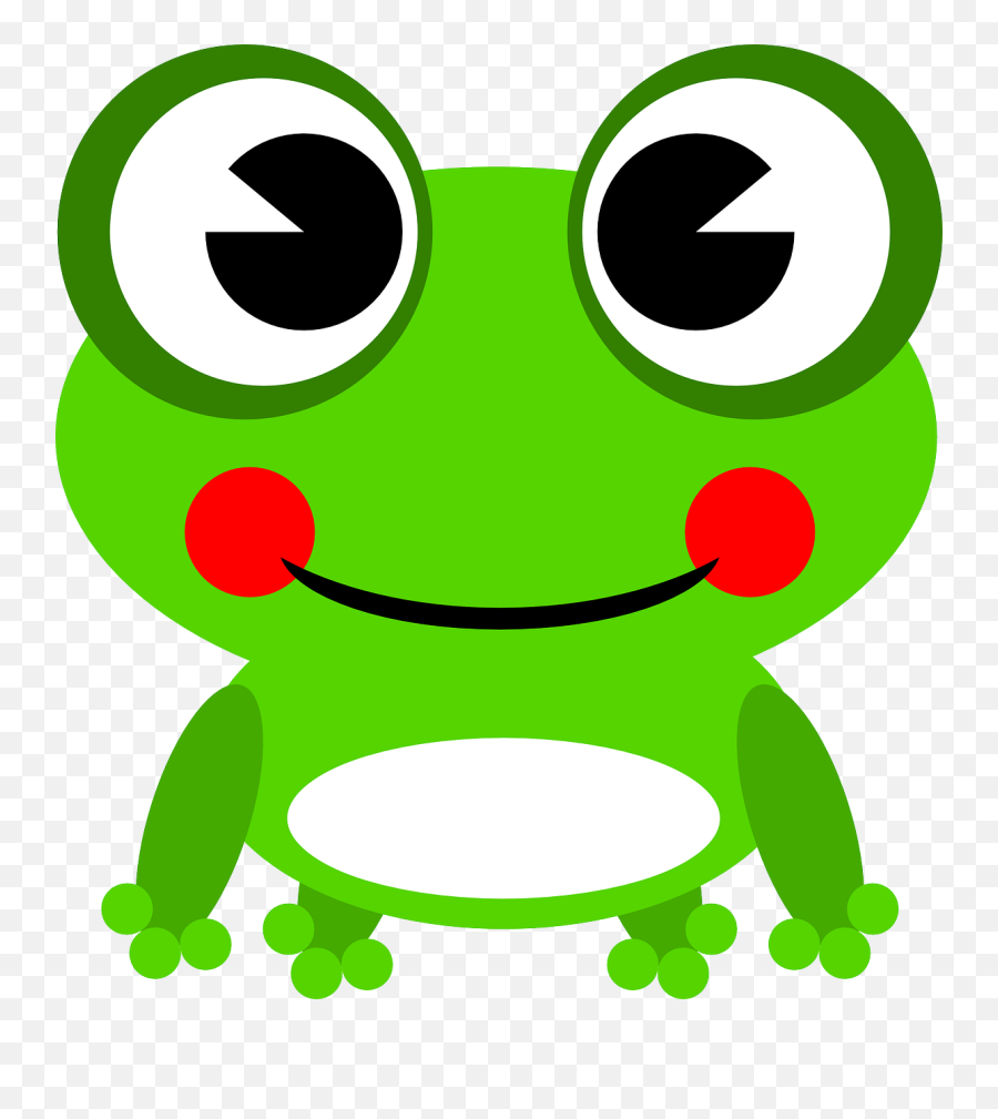 Frogs Clipart For Kids Cute - Frog Cartoon Png Transparent Cartoon Frog Transparent Cute Emoji,Frog Clipart