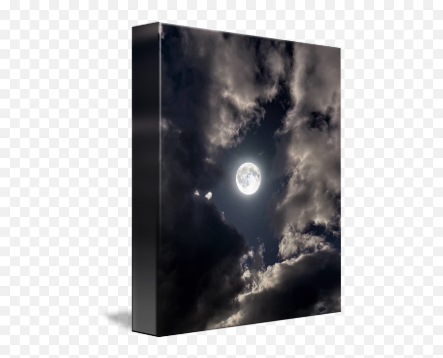 Cloudy Moon Made An Eye Of Sauron By Anthony Salsi Emoji,Eye Of Sauron Png