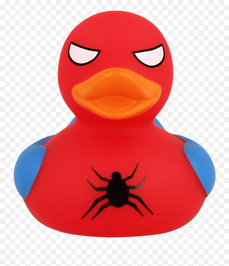 Spidy Super Hero Rubber Duck Emoji,Bath Time Clipart