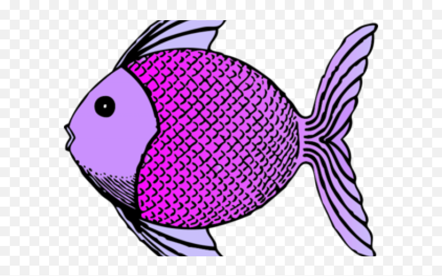 Tropical Fish Clipart Purple - Png Download Full Size Emoji,Fish Emoji Png