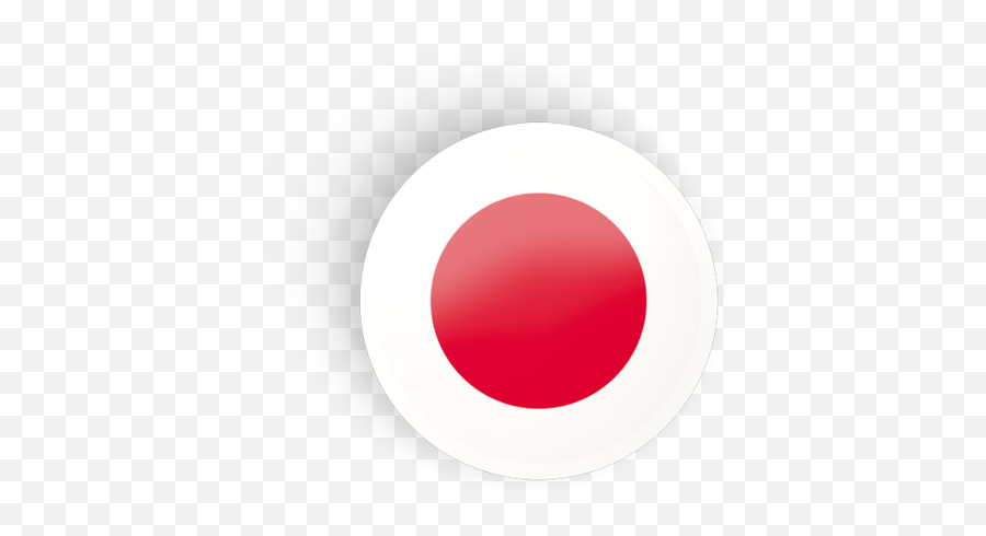 Download Hd Round Concave Icon Illustration - Japan Flag Emoji,Japan Flag Transparent