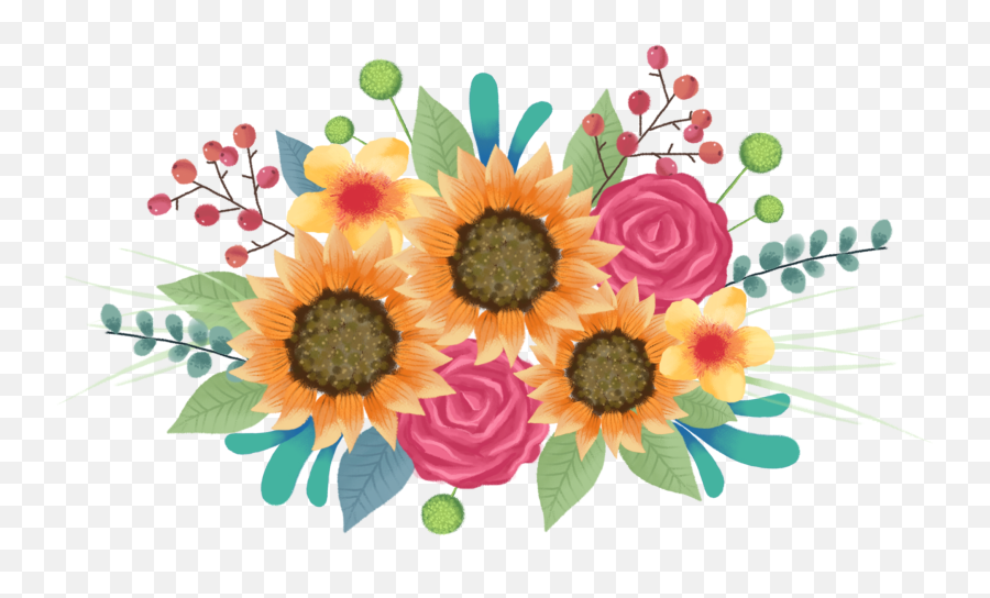 Ramo De Flores - Flores Png Emoji,Flores Png
