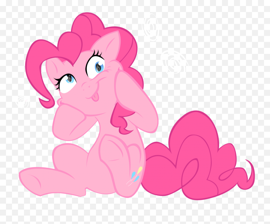 Pinkie Pie Face Smoosh Step - Pinkie Pie Silly Clipart Emoji,Silly Faces Clipart