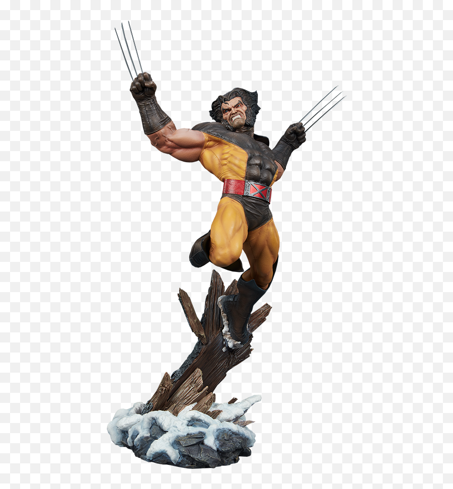 Wolverine Premium Format Figure By Sideshow Collectibles Emoji,Wolverine Claws Png