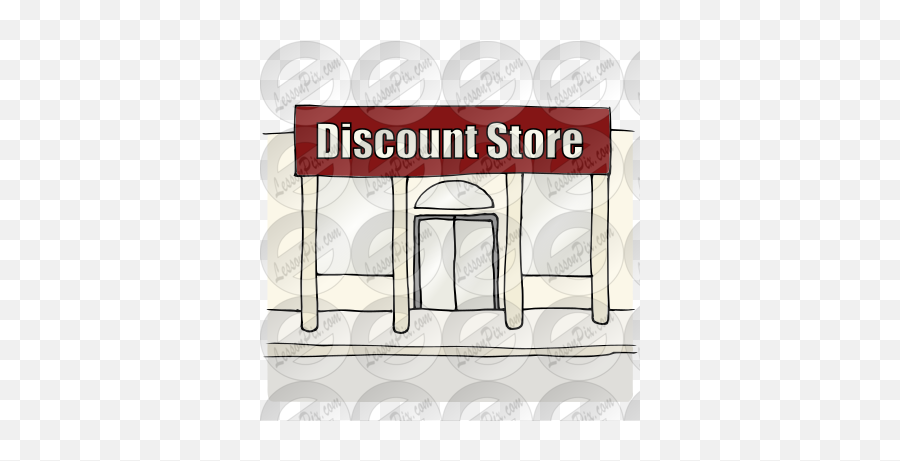 Discount Store Picture For Classroom - Event Emoji,Store Clipart