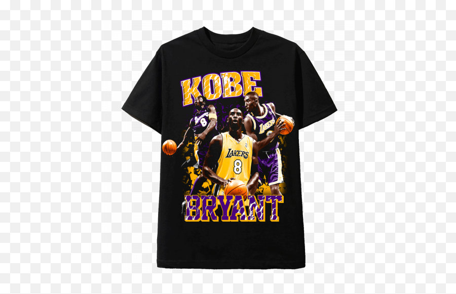 Retro 90s T Shirt Kobe Bryant Lakers - Kobe Bryant Merch Emoji,Kobe Bryant Nba Logo