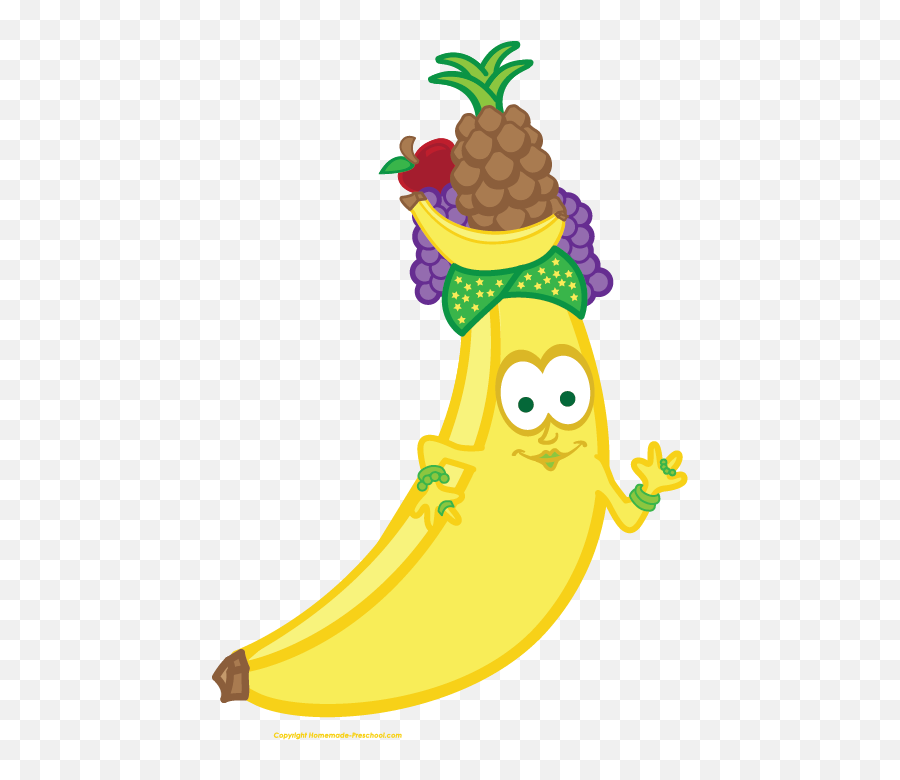 Gifs Divertidos Fruit Clipart Clip Art Free Fruit - Cute Fruits Clipart Png Emoji,Healthy Clipart