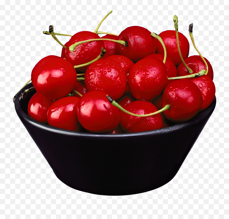 Bowl Of Cherries Clipart Png Image With - Transparent Bowl Of Cherries Emoji,Cherry Png