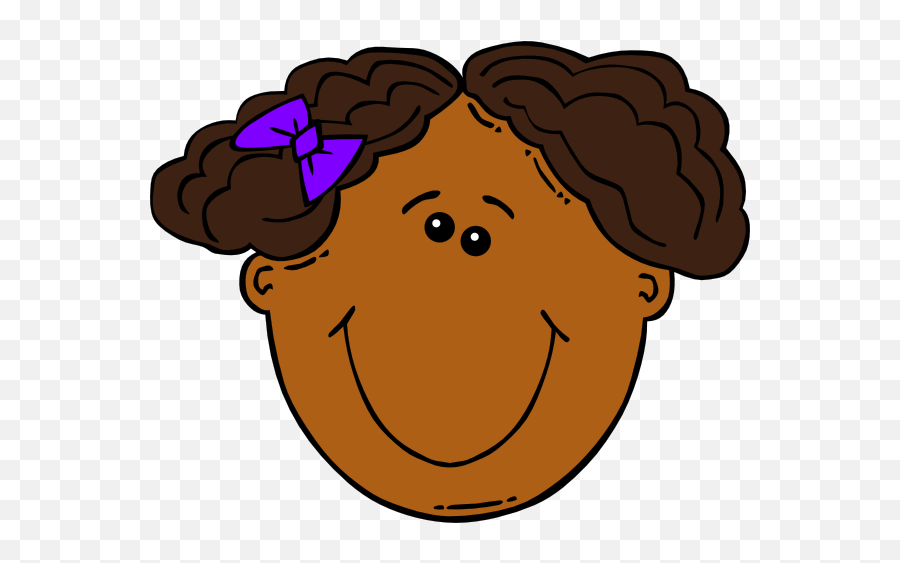 Download Hd Clip Art Library Library - Ugly Cartoon Faces Girl Drawing Emoji,Afro Clipart