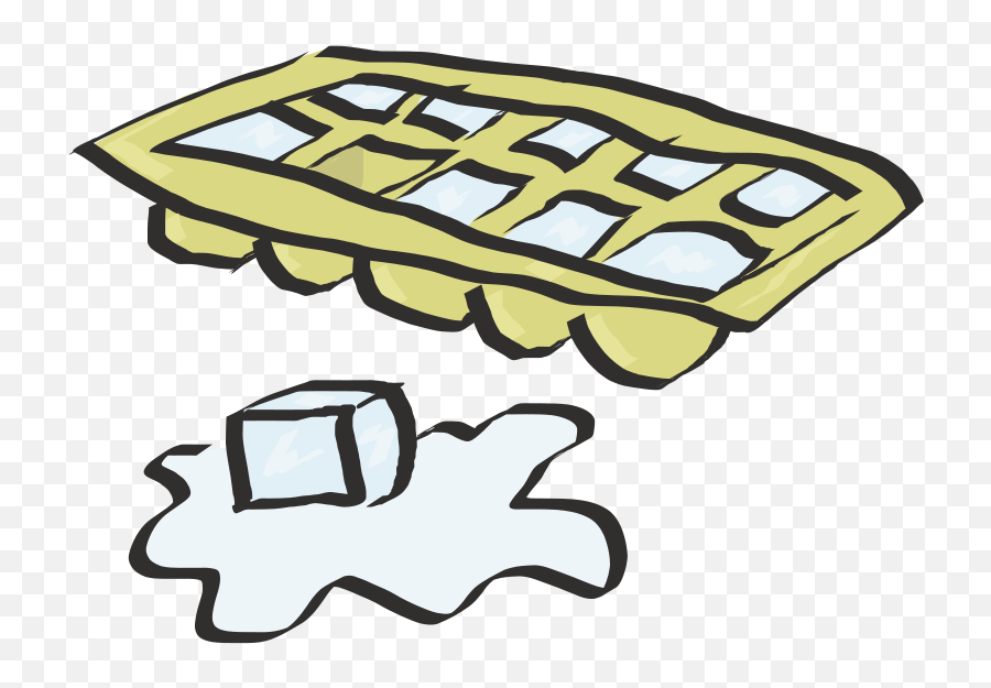Openclipart - Clipping Culture Simple Ice Cube Tray Drawing Emoji,Ice Cube Clipart