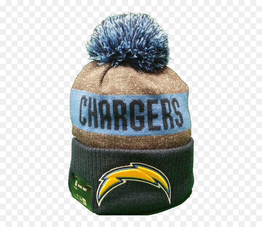 San Diego Chargers 2016 - 2017 Sideline Knit Pom Toque Toque Emoji,San Diego Chargers Logo