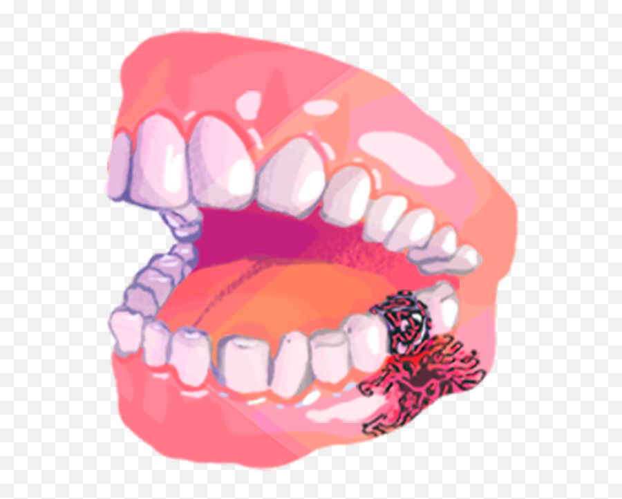 Download Scary Movie - Dentures Emoji,Tongue Png